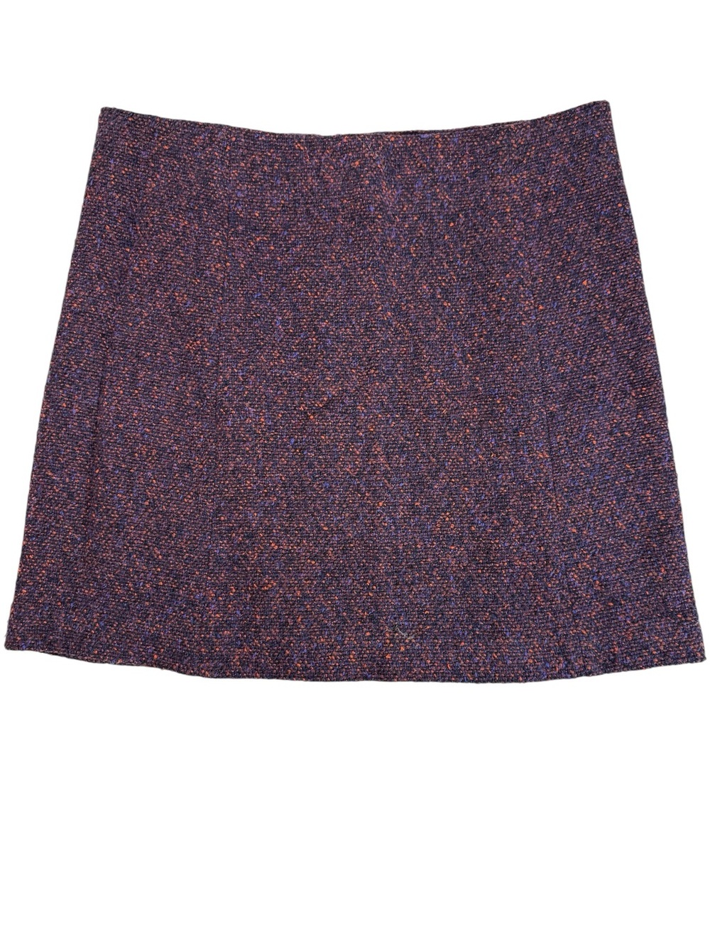 Theory Purple Wool Blend A-Line Mini Skirt
Size 4
